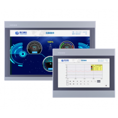 PLC、觸摸屏針對RTO廢氣處理  使用觸摸屏型號：TPC1231Ni